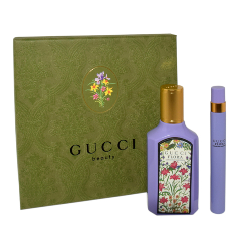 Set Gucci Flora gorgeous Magnolia Edp 50ml + Travel Spray 10ml by Gucci