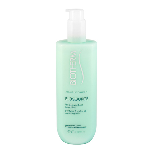 Biotherm Biosource Purifying & Make-Up Removing Milk For Normal & Combination Skin 400ml by Biotherm