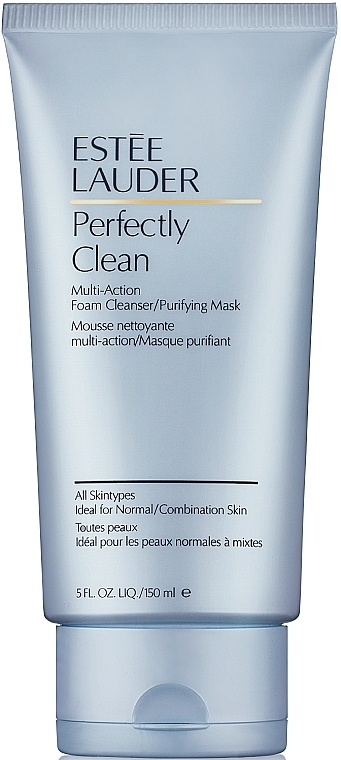 Estee Lauder Perfectly Clean Multi-Action Foam Cleanser/Purifying Mask 150ml by Estee Lauder