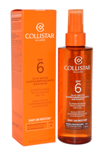 Collistar Supertanning Dry Oil Spf 6 200ml by Collistar