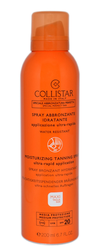 Collistar Moisturizing Tanning Spray Ultra Rapid Application Spf 20 200ml by Collistar