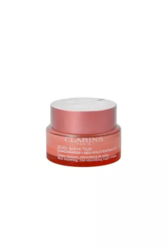 Clarins Multi-Active Creme Nuit Skin Renewing Line-Smoothing Night Cream All Skin Types 50ml by Clarins