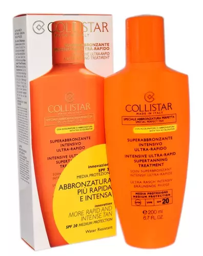 Collistar Intensive Ultra Rapid Super Tanning Treatment Spf 20 - 200ml by Collistar