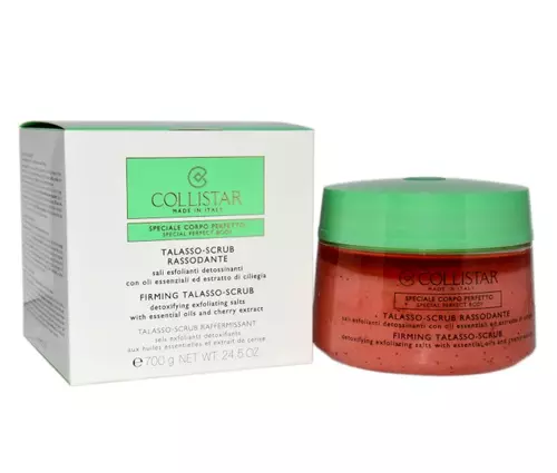 Collistar Talasso Scrub Firming Detoxifying Exfoliating Salts With Essential Oils And Cherry Extracts 700g by Collistar