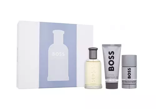 Set Hugo Boss Bottled Edt 100ml + Shower Gel 100ml + Deostick 75ml by Hugo Boss