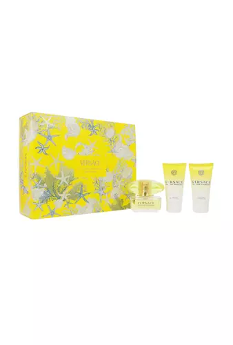 Set Versace Yellow Diamond Edt 50ml + Shower Gel 50ml + Body Lotion 50ml by Versace