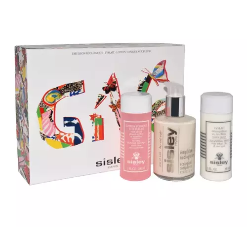 Set Sisley Emulsion Ecologique 125ml + Cleansing Milk With White Lily All Skin 100ml + Floral Tonning Lotion 100ml by Sisley
