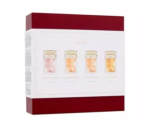Set Cartier La Panthere Miniatures Collection: Edt 7ml + Edp 7ml x 2 + Parfum 7ml by Cartier