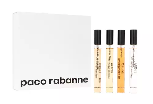 Set Paco Rabanne Miniatures Collection: Lady Million Edp 10ml + Olympea Edp 10ml + Lady Million Fabulous Intense Edp 10ml + Olympea Blossom Edp 10ml by Paco Rabanne