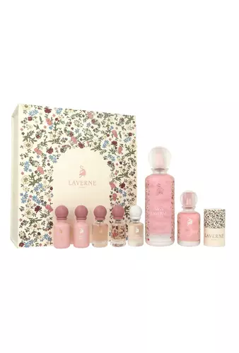 Set Laverne Miss Laverne Edp 200ml + Hair Mist 50ml + Little Garden Collection 5x Edp 10ml by Laverne
