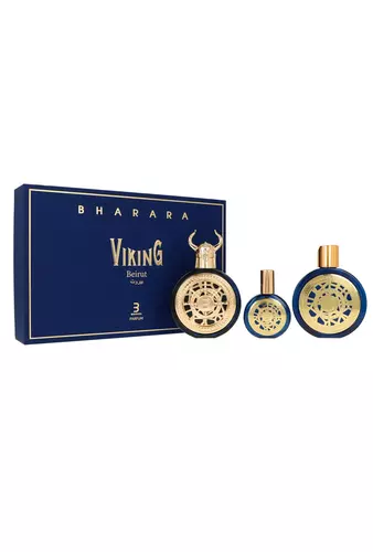 Set Bharara Viking Beirut Edp 100ml + Parfum 30ml + Body Lotion 180ml by Bharara