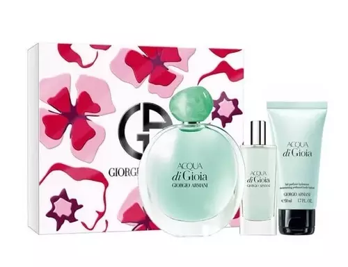Set Armani Acqua Di Gioia Edp 100ml + Edp 15ml + Body Lotion 50ml by Giorgio Armani