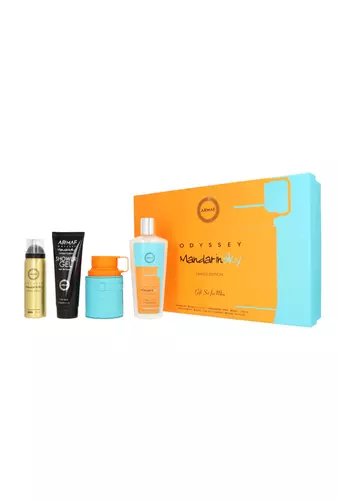 Set Armaf Odyssey Mandarine Sky Edp 100ml + Perfume Body Spray 50ml + Shower Gel 100ml + Shampoo 100ml by Armaf