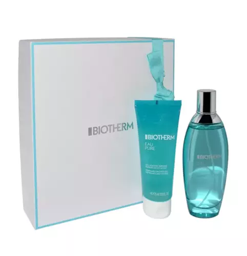 Set Biotherm Eau Pure gifting 2023 Eau Pure Edt 100ml + Perfumed Shower Gel 75ml by Biotherm