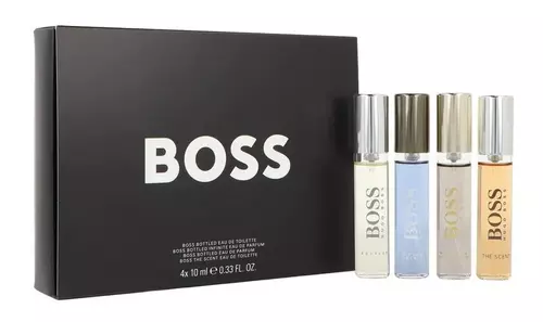 Set Hugo Boss Miniatures Collection: Boss Bottled Edp 10ml + Boss Bottled Edt + Infinite Edp 10ml + The Scent Edt 10ml by Hugo Boss