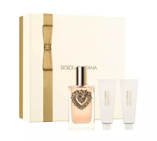 Set Dolce Gabbana Devotion Edp 100ml + Shower Gel 50ml + Body Lotion 50ml by Dolce & Gabbana