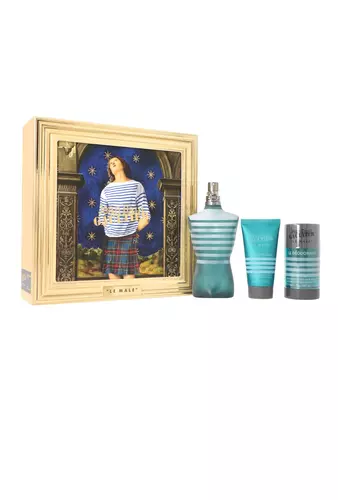 Set Jean Paul Gaultier Le Male Edt 125ml + After Shave Balm 50ml + Deodorant Stick 75g by Jean Paul Gaultier