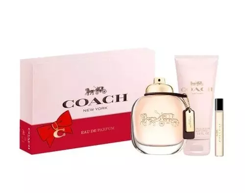 Set Coach New York For Women Edp 90ml + Edp 7,5ml + Body Lotion 100ml by Coach