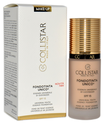 Collistar Unico Foundation Universal Essence Of Youth Spf 15 NÂ° 1N Ivory by Collistar