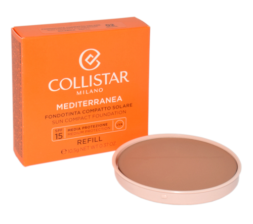 Collistar Mediterranea Sun Compact Foundation Spf15 02 Ischia Refill 10,5g by Collistar
